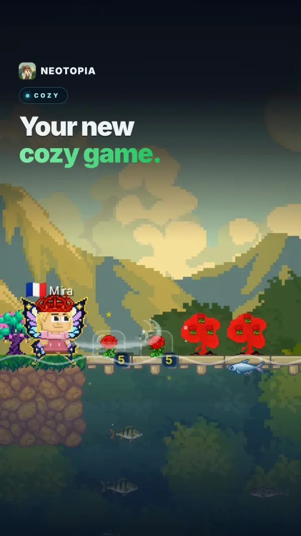 Your new cozy game: Neotopia gameplay