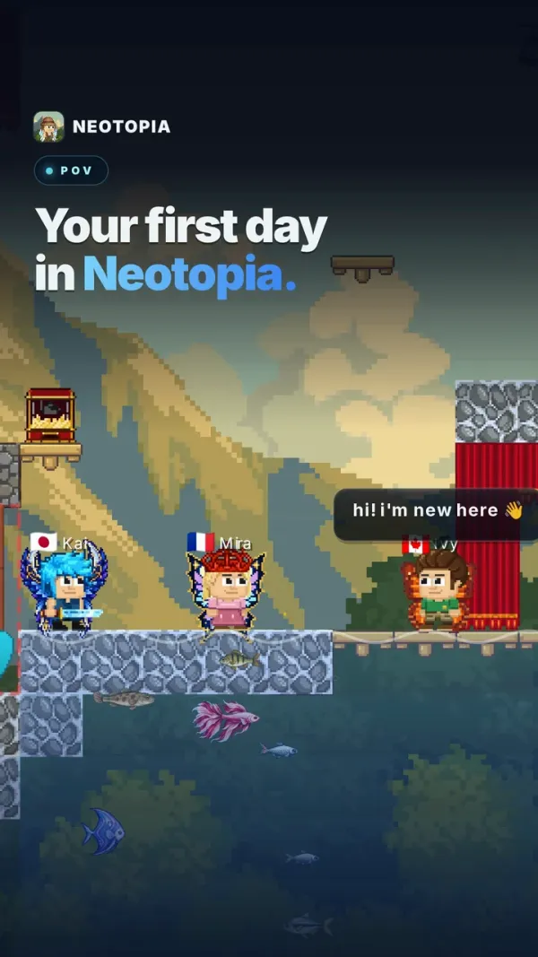 Your first day in Neotopia: Neotopia gameplay